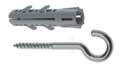TOX expansion fixings BARRACUDA fixings with hook